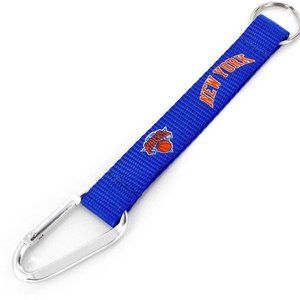 New York Knicks 8" NBA Carabiner Lanyard Keychain